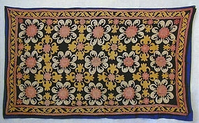 Traditional Susani Fabric Design