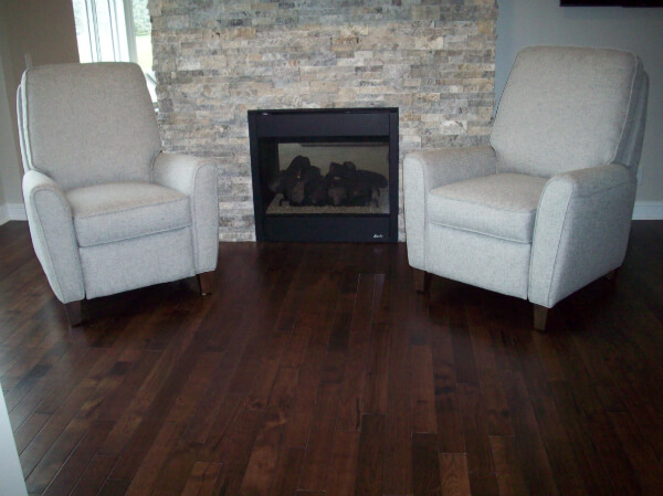 Luke recliners in client's home