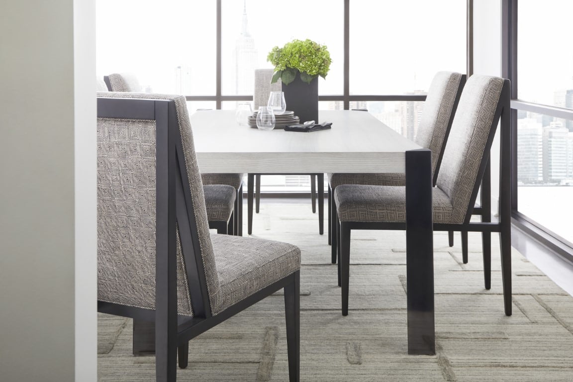 Angled Table, Knox Chair - Vanguard