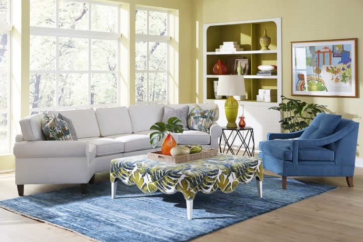 copley square wedge sectional