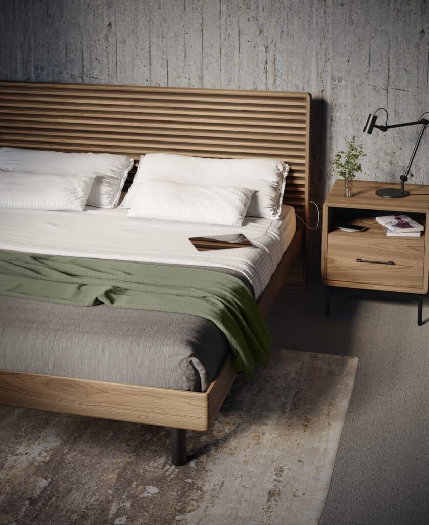 organic modern bedroom LINQ