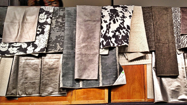 gray fabrics 2015 interior design color trend